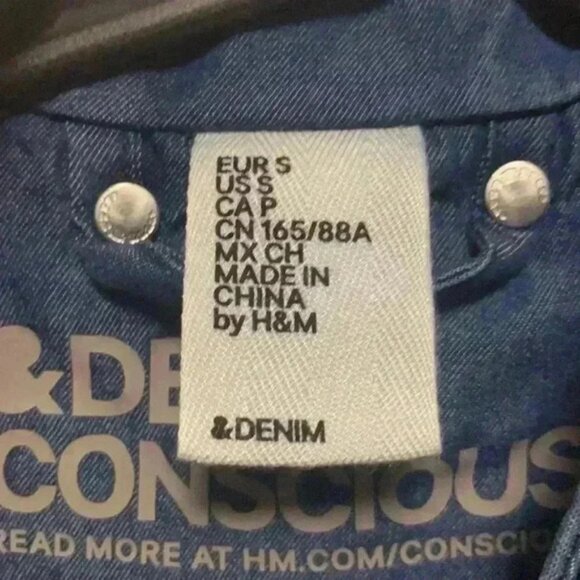 H&M - Denim coat - NEW! Trendy denim - Picture 8 of 10